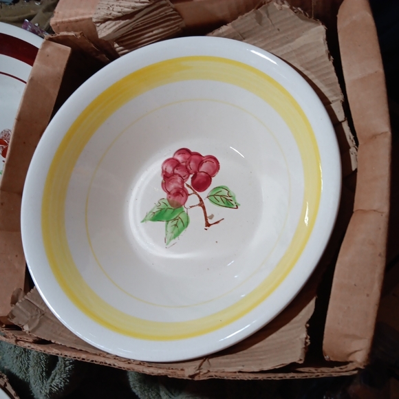 I have 36 of these vintage plates brand new. - Picture 2 of 5